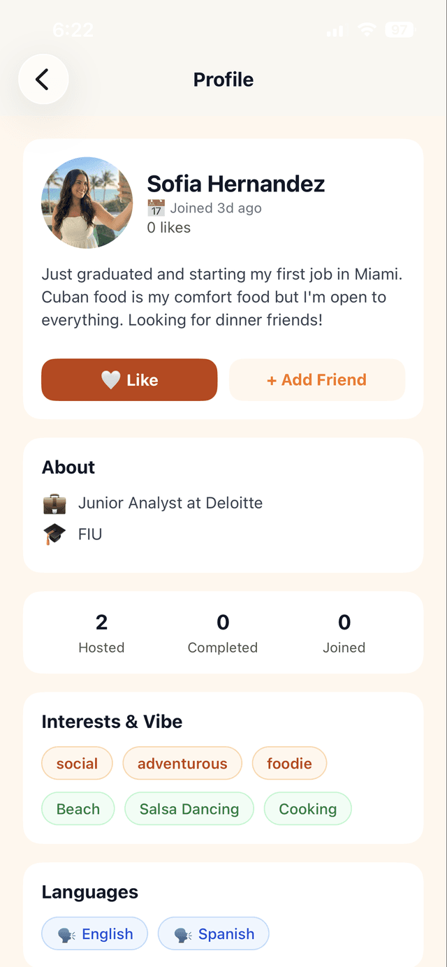 Your Profile